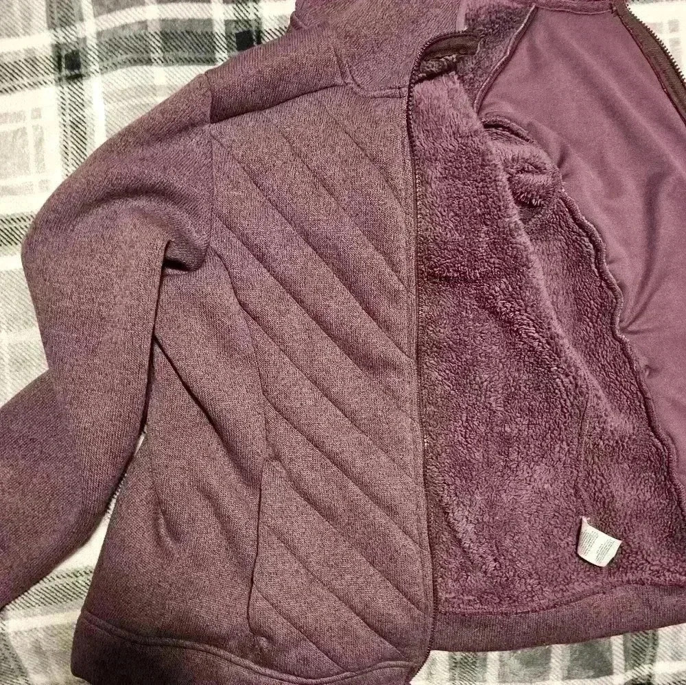 Time and tru womans L purple hoodie - Picture 7 of 7